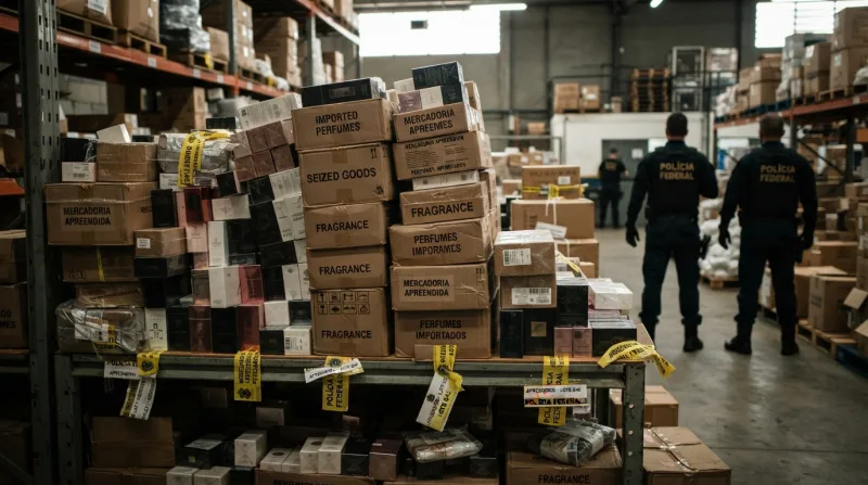 Operação Perfume de Mulher desarticula rede de contrabando internacional